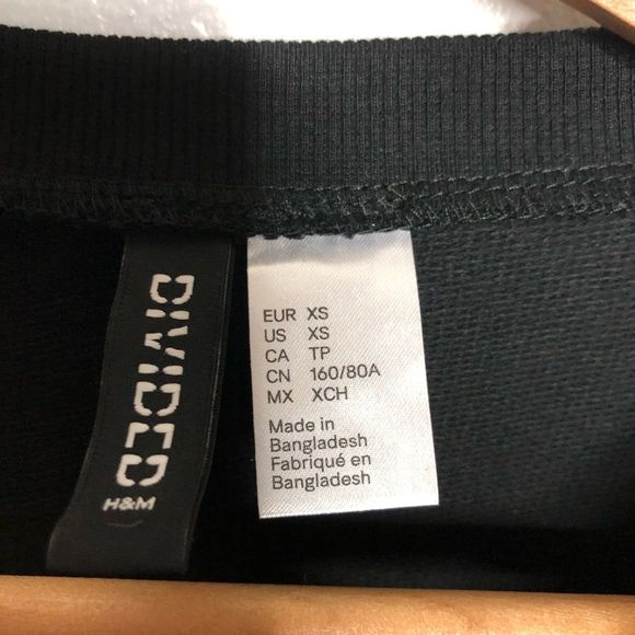 H&M Candy Cane Christmas Sweatshirt Size XS - Picture 4 of 6